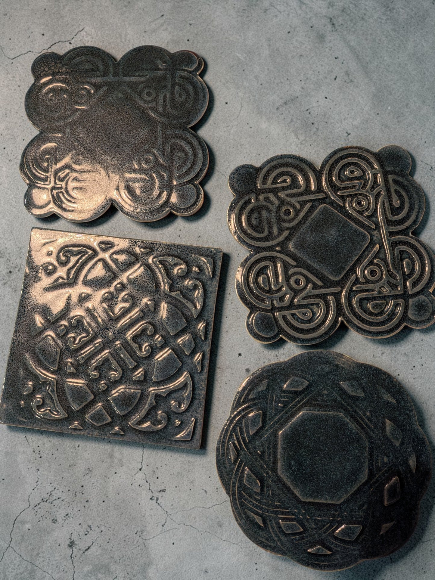 Celtic-inspired stamp and cutter set