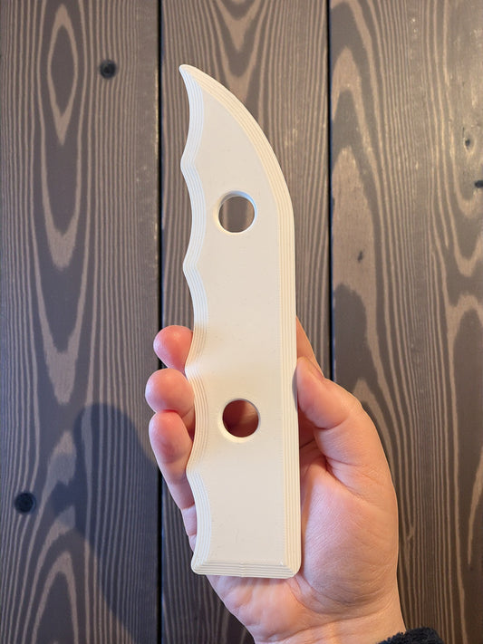 3D-Printed Pottery Throwing Rib Tool – PLA, Made to Order in Finland