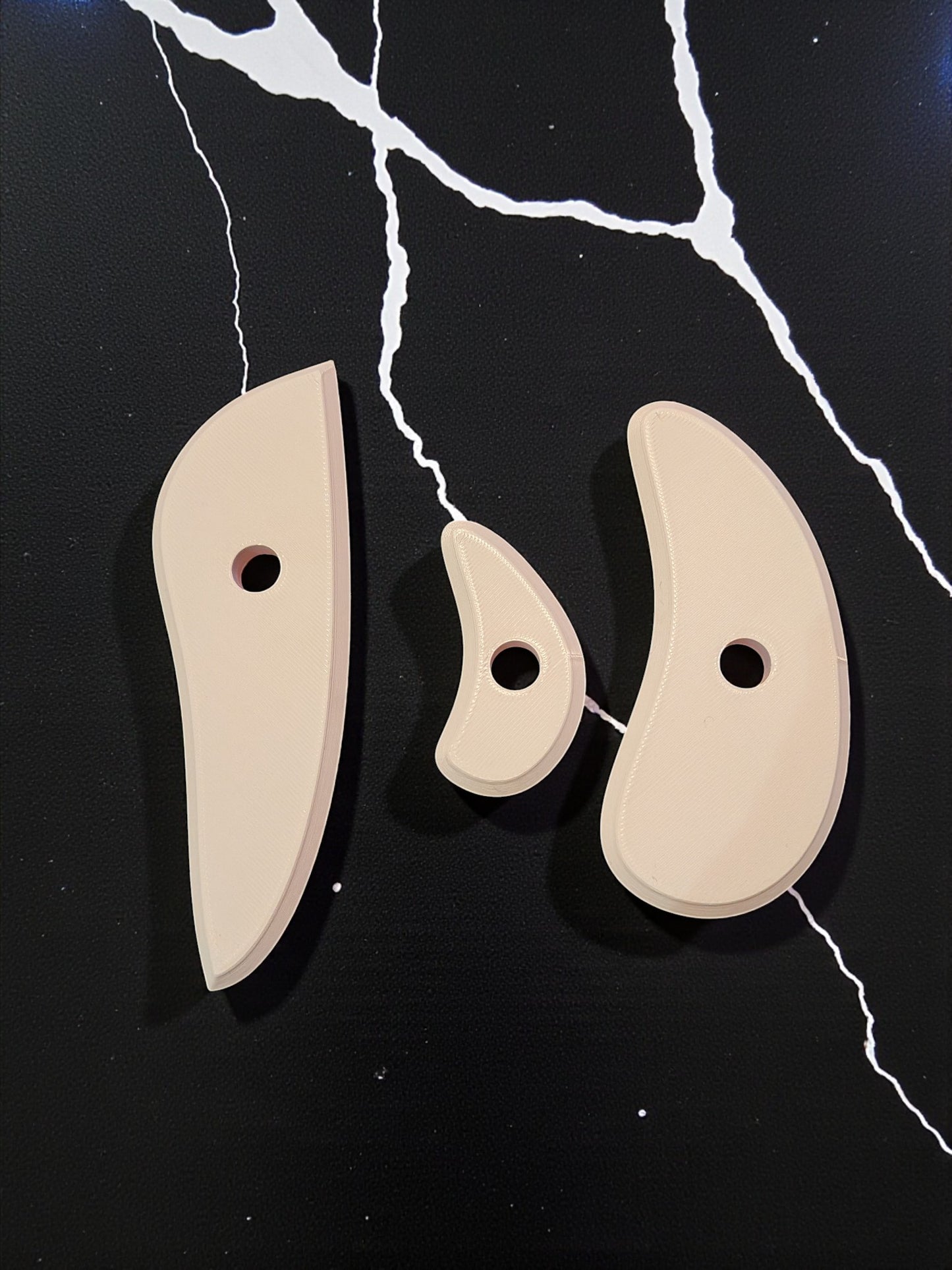 3D-tulostettu ripa-työkalu – eri muotoja