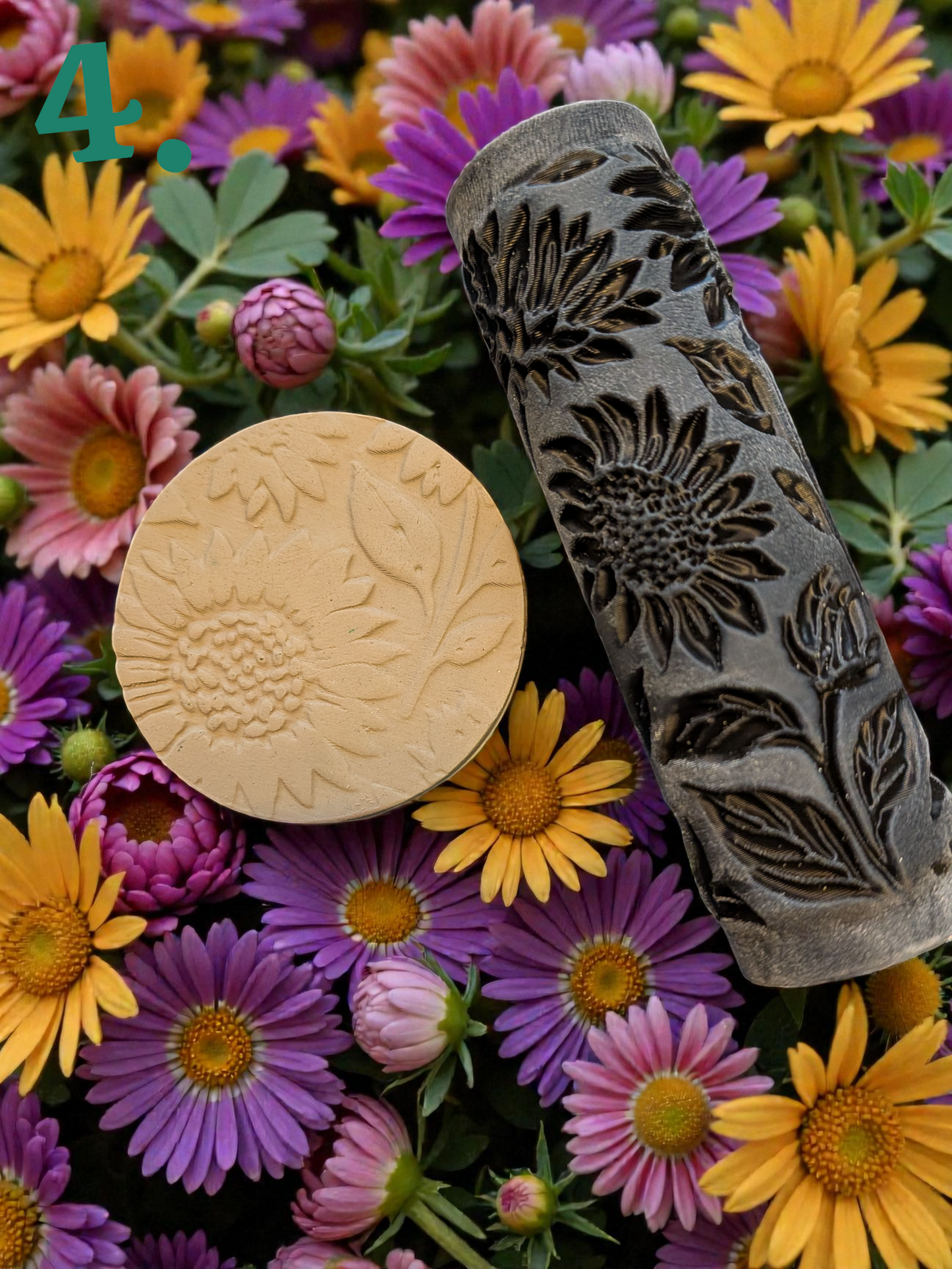 Kesäkukat kuviokaulinkokoelma