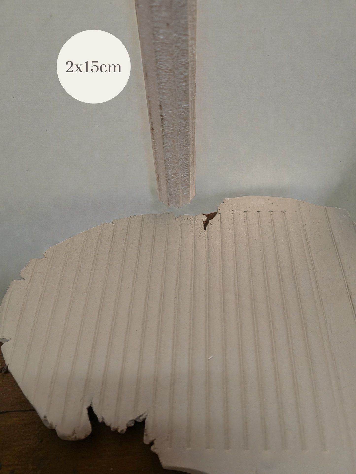Wooden Wall pattern roller