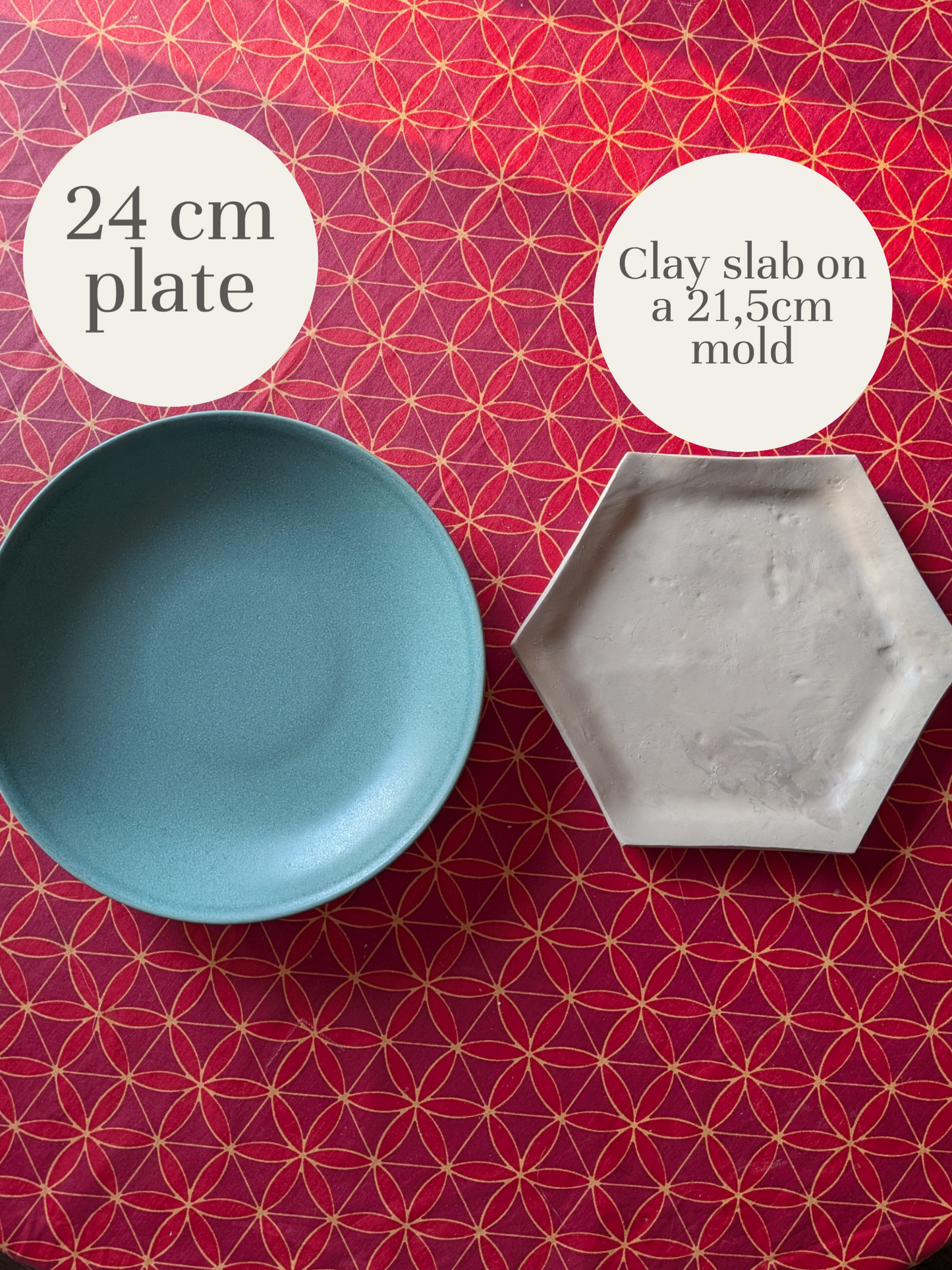 Negative Hexagon Mold – different sizes