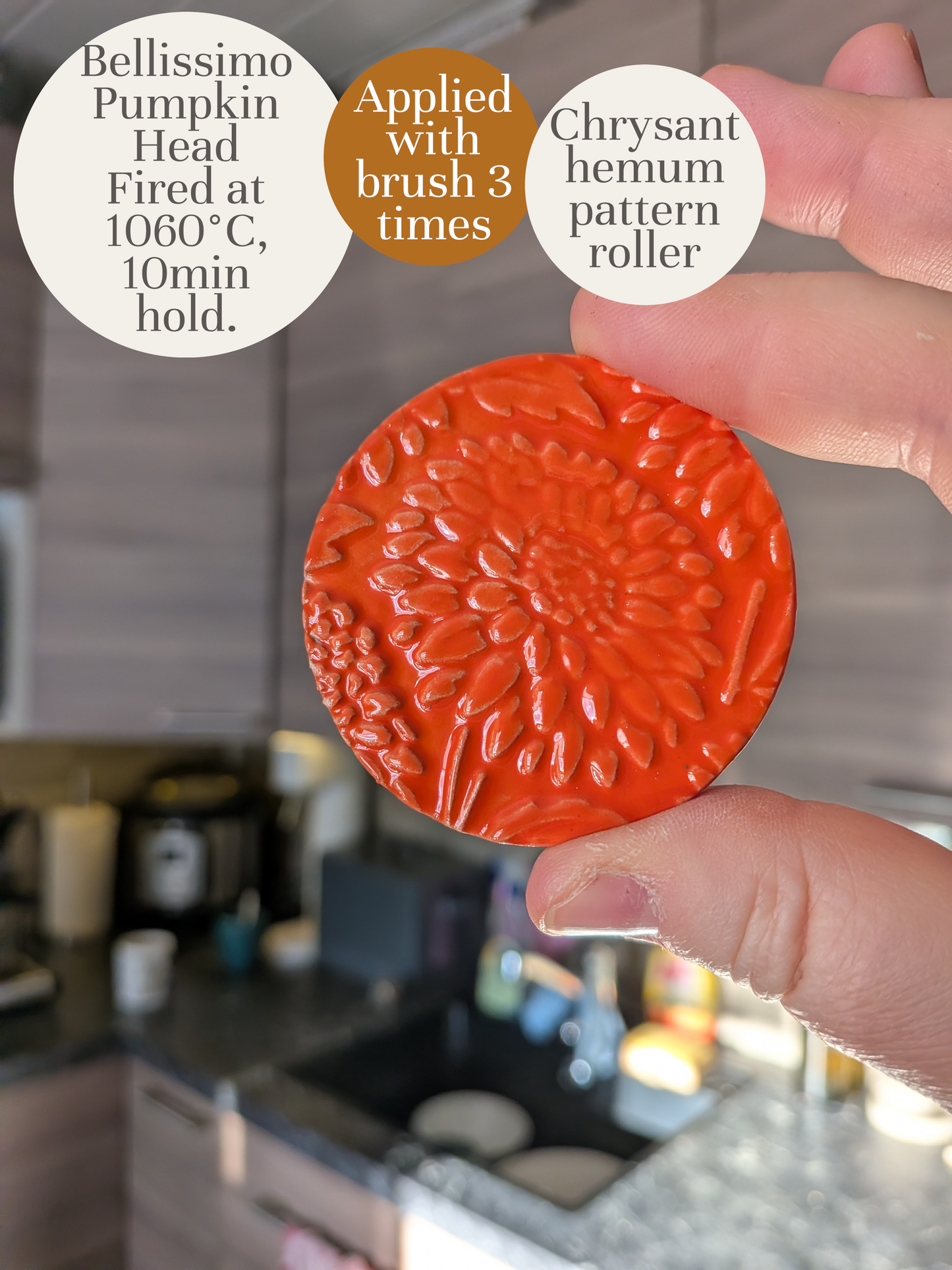 *Laajapolttoinen* Bellissimo Pumpkin Head Glaze