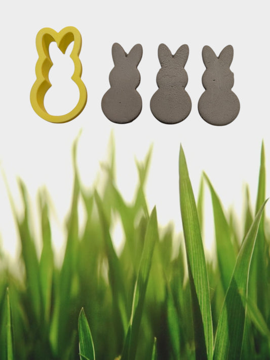 Simple Easter Bunny Cutter — sweet spring details for your clay creations