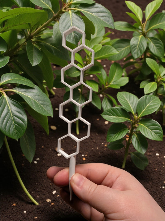 3D‑Printed Plant Support Stake – HexClimber