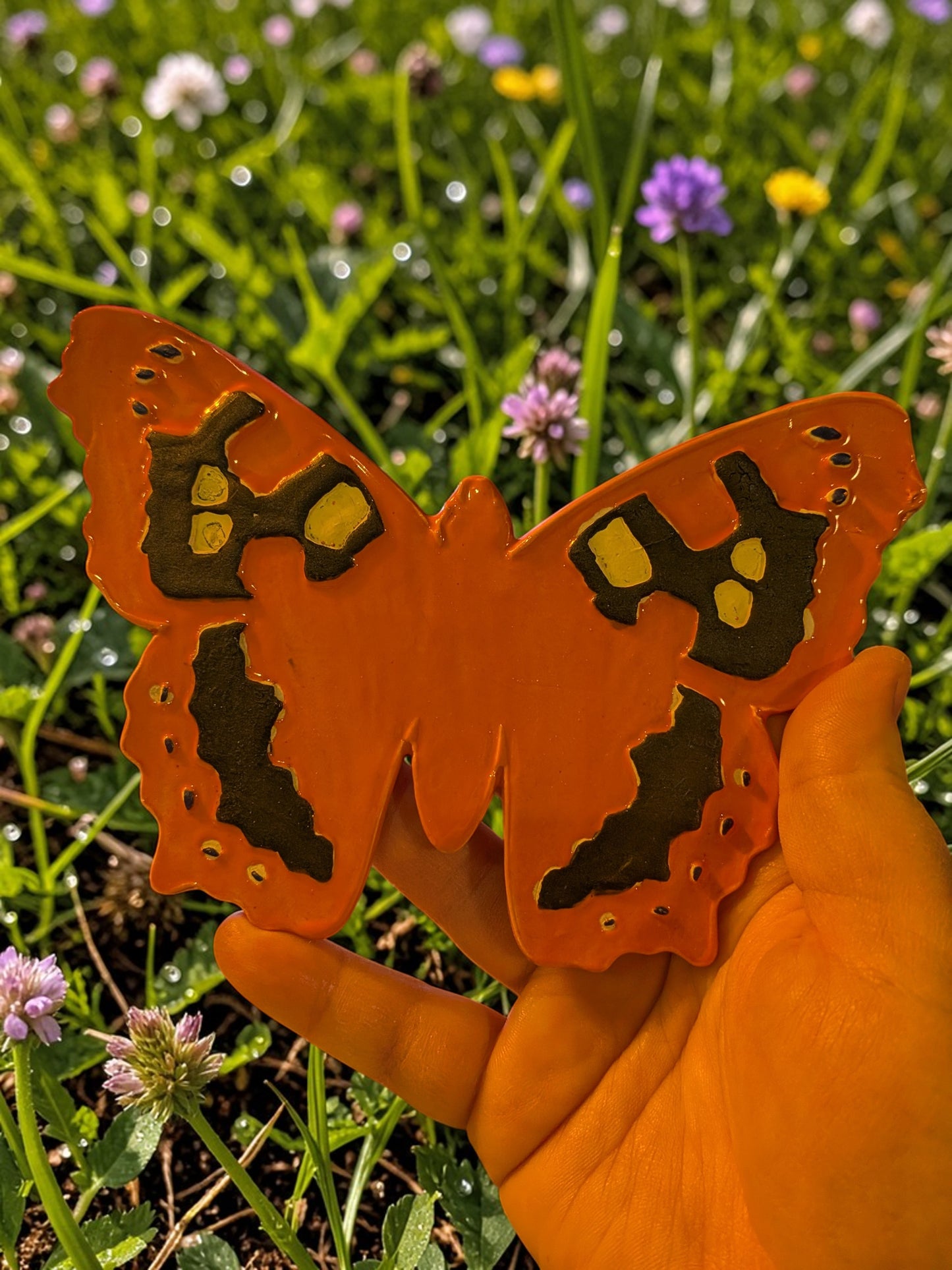 Tortoiseshell Butterfly - Cutter+stamp