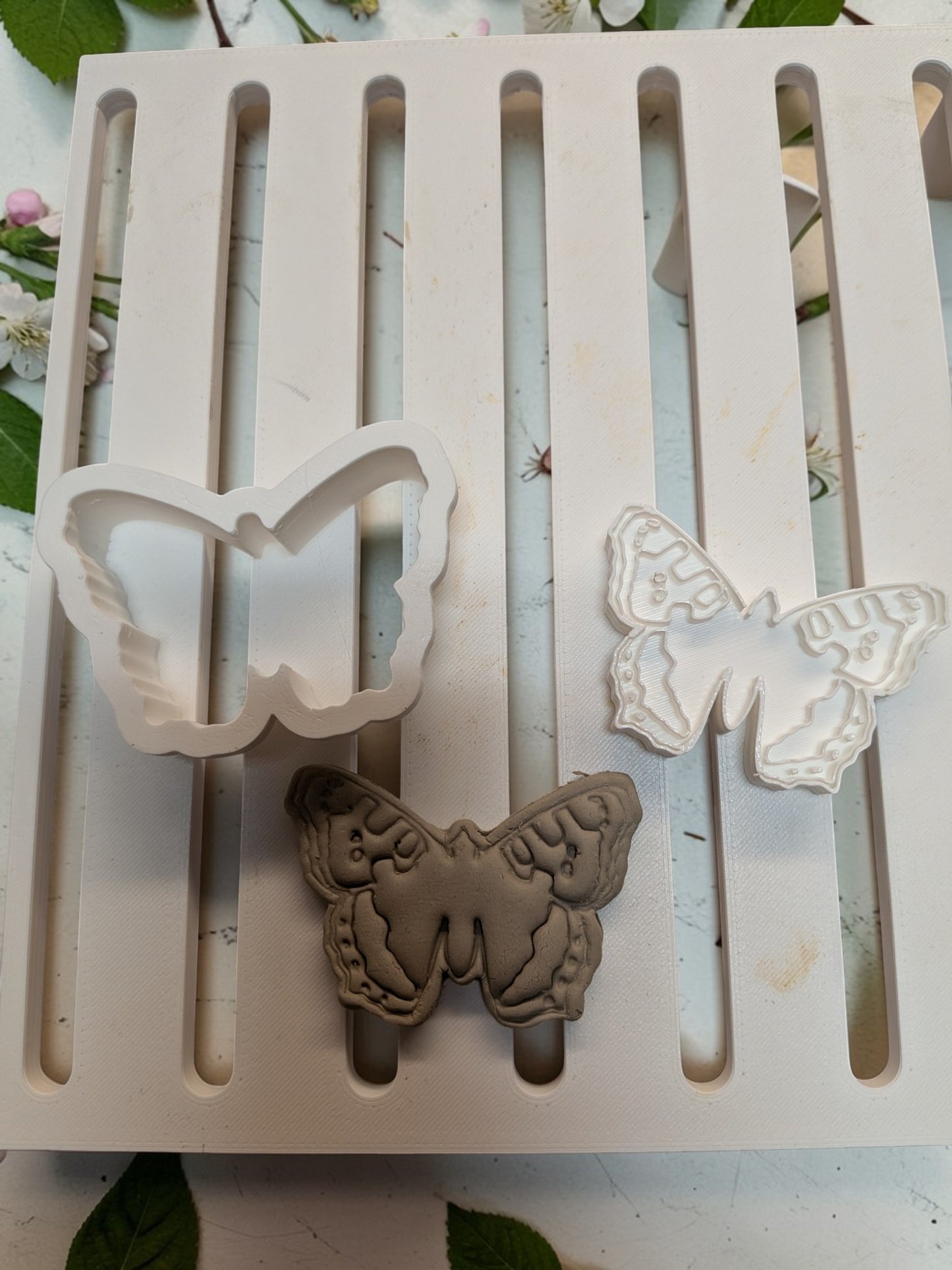 Tortoiseshell Butterfly - Cutter+stamp