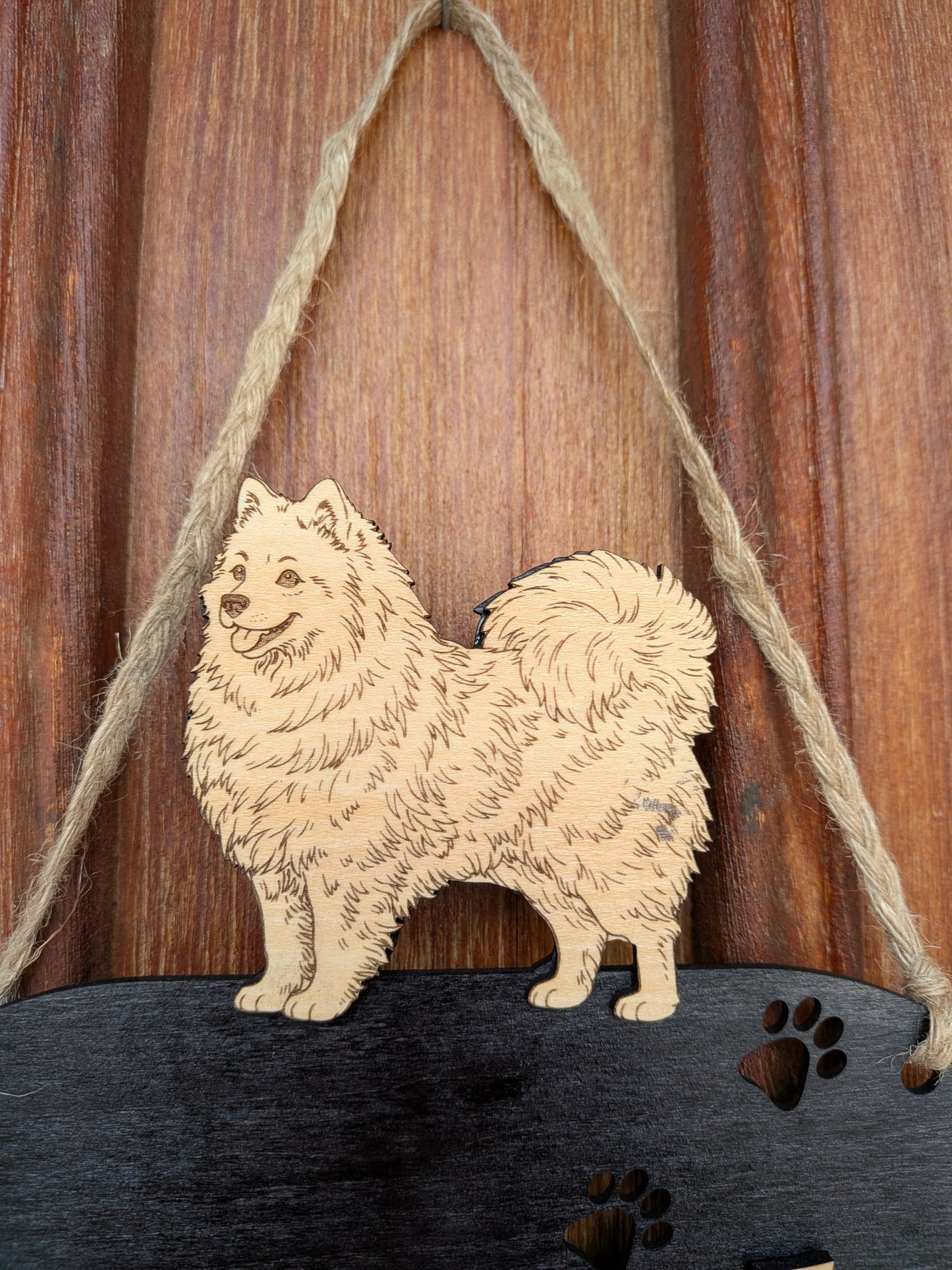 Birch Plywood Welcome Sign – Choose Your Dog Breed