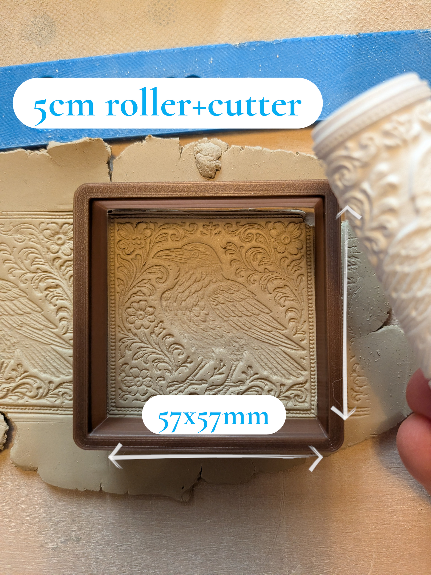 Ornate Crow - Pattern Roller