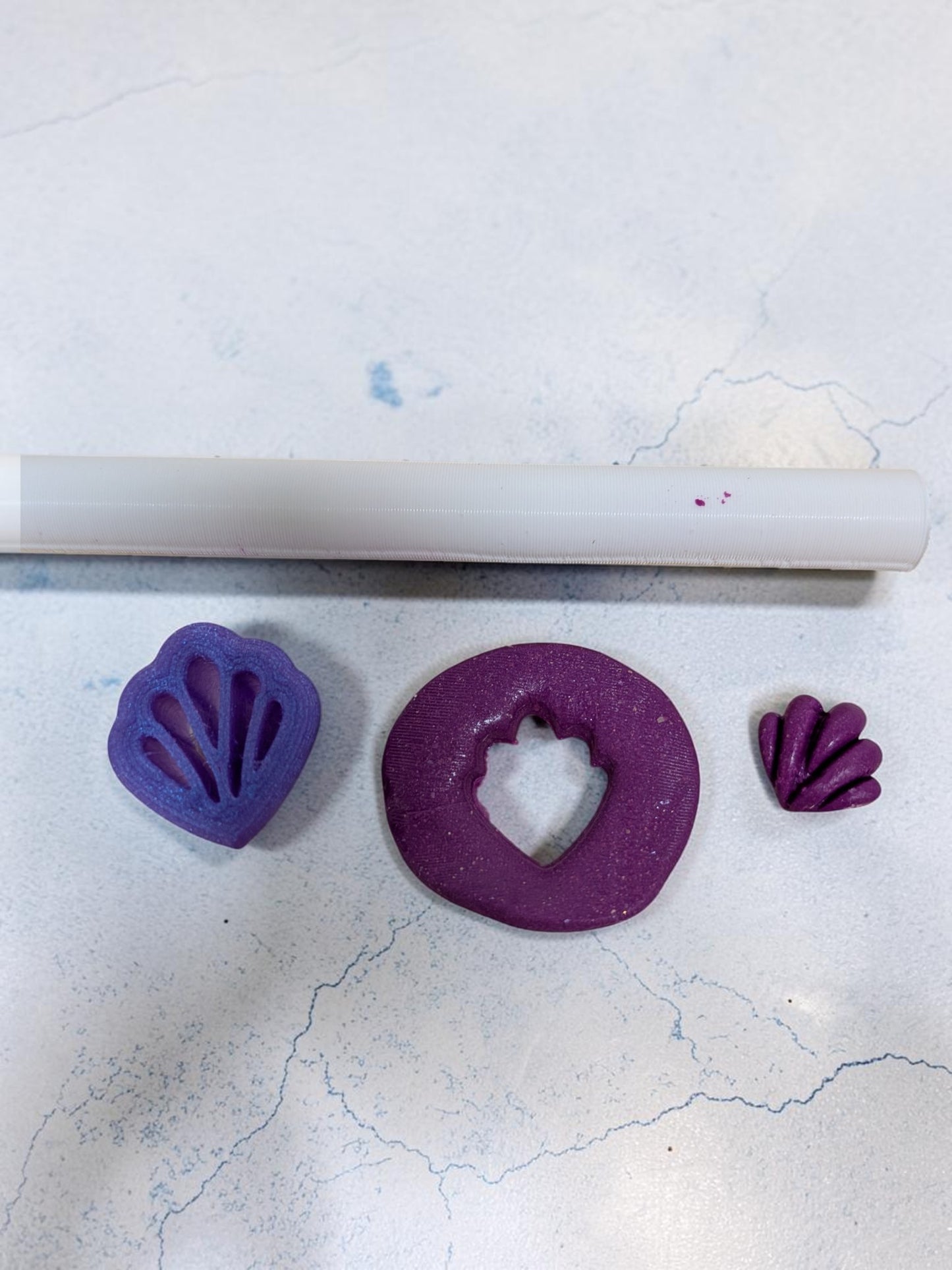 Scalloped Shell Clay Cutter