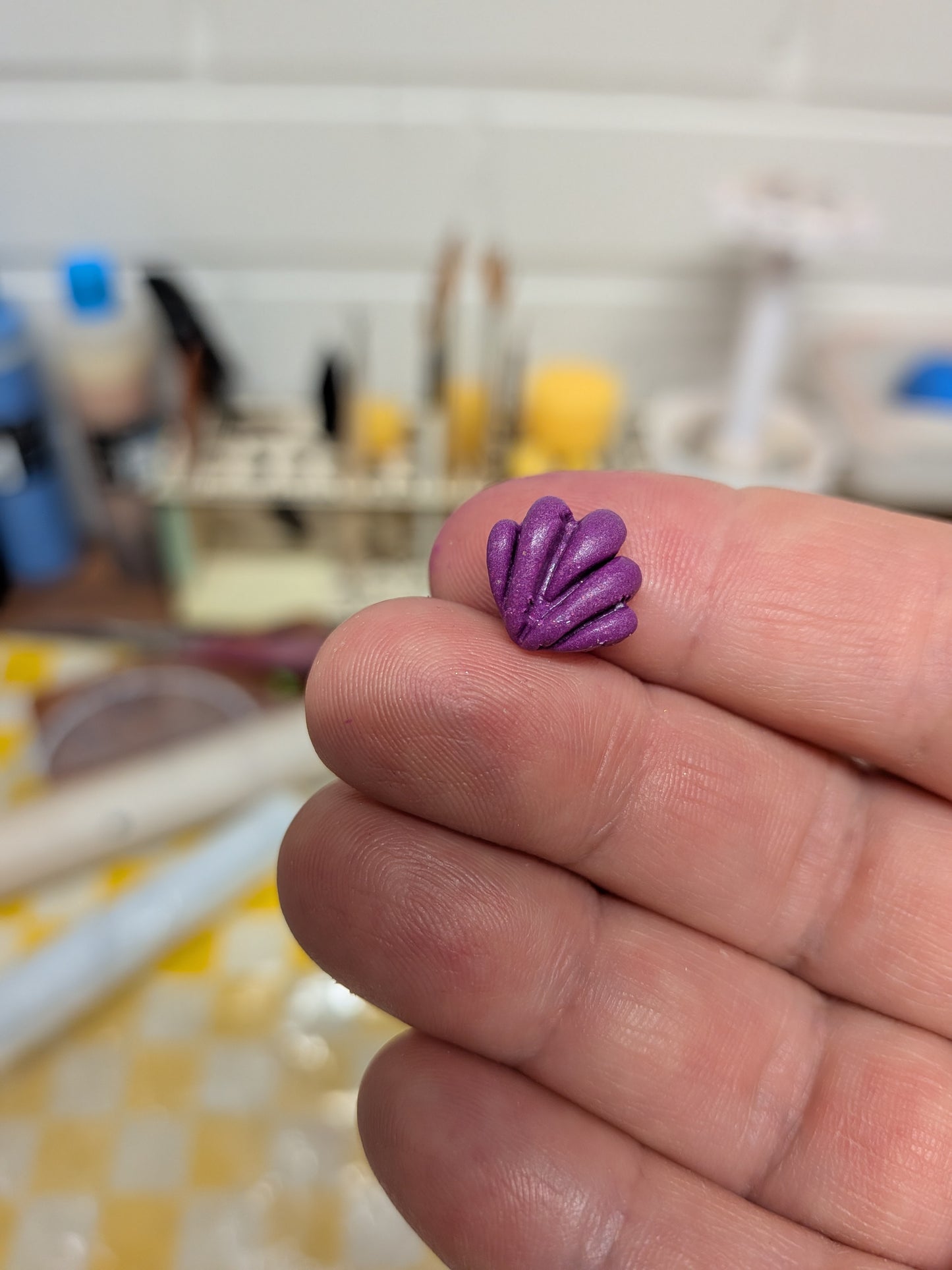 Scalloped Shell Clay Cutter