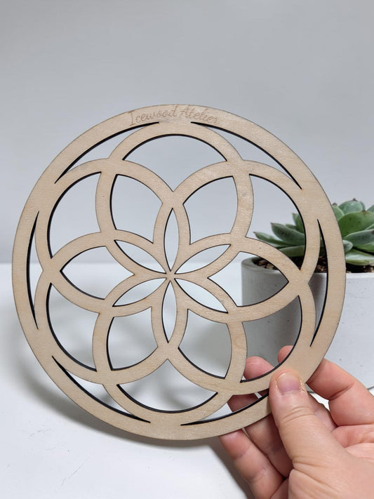 Wooden Mandala Texture Plate for Ceramics – Different Designs
