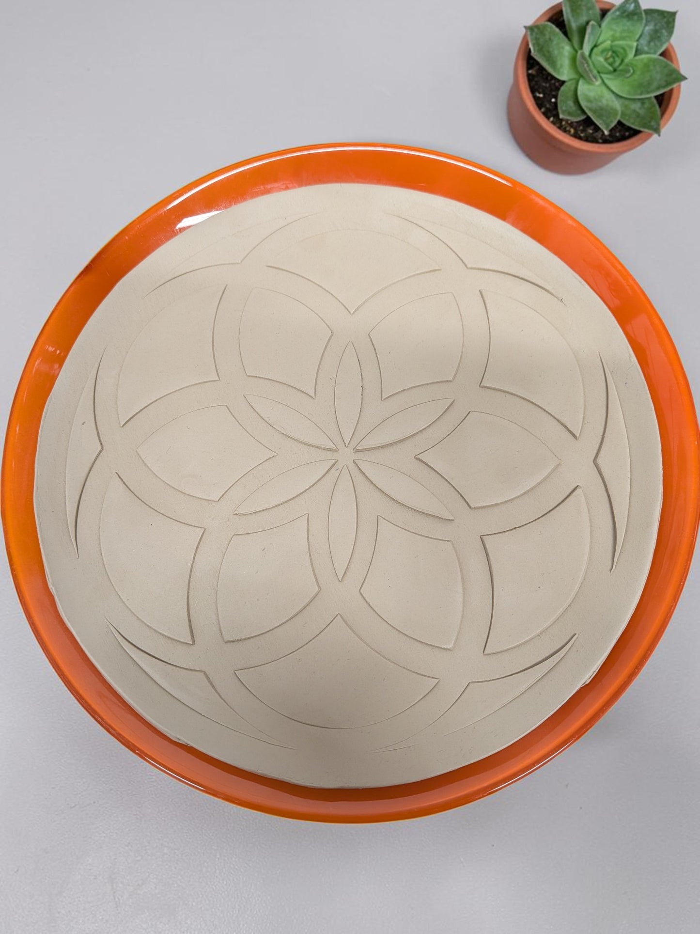 Wooden Mandala Texture Plate for Ceramics – Different Designs
