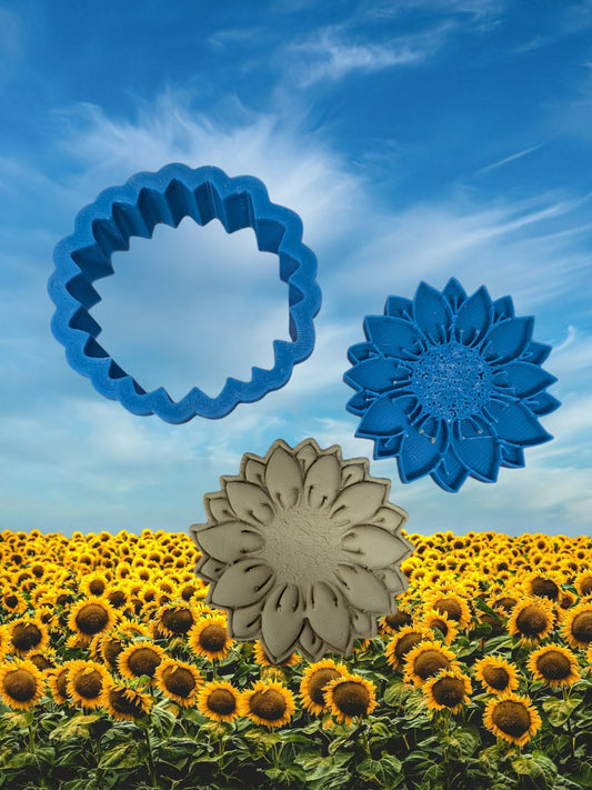 Sunflower shaped Cutter - Different sizes
