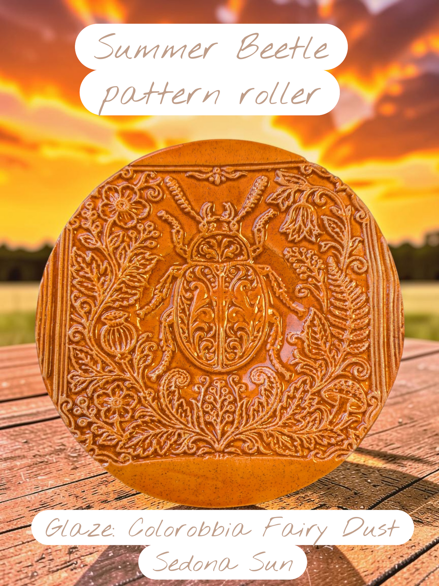 Summer Beetle- Pattern Roller