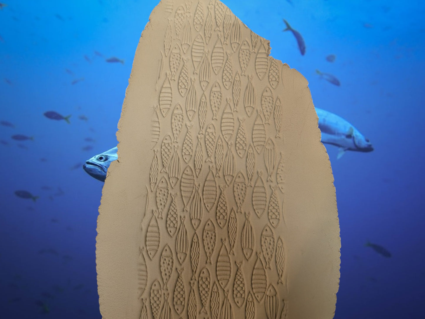 Fish Texture Rollers – Decorative Patterns for Clay