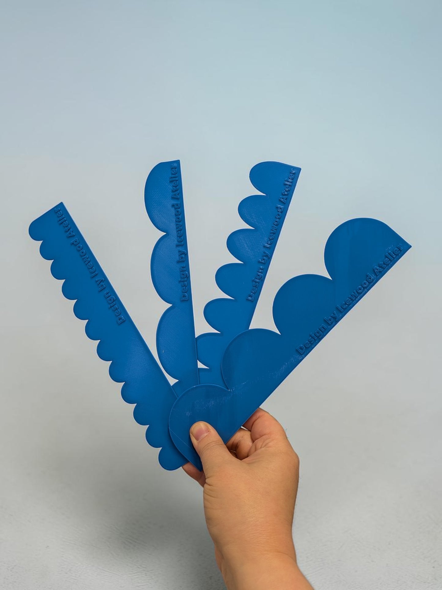 Scalloped Edge Shaping Template Set – Clay & Craft Tool