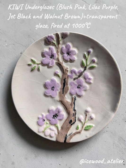 Apple Flower Texture Roller – Decorative Patterns for Clay