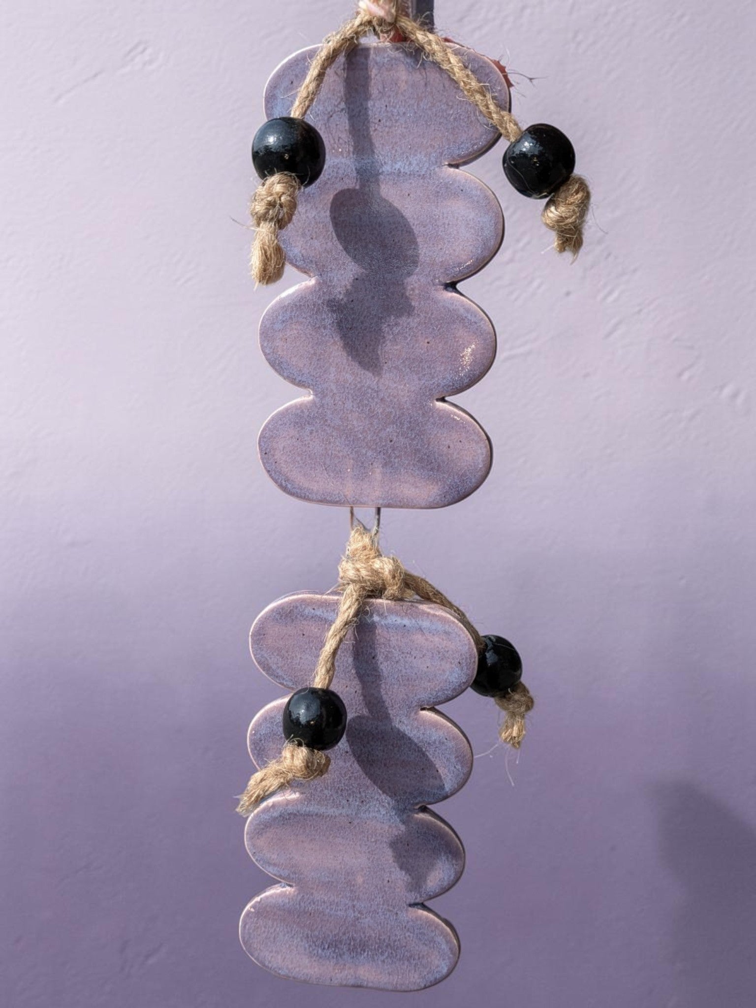 Blueberry Dreams - Handmade Ceramic Wall Hanging