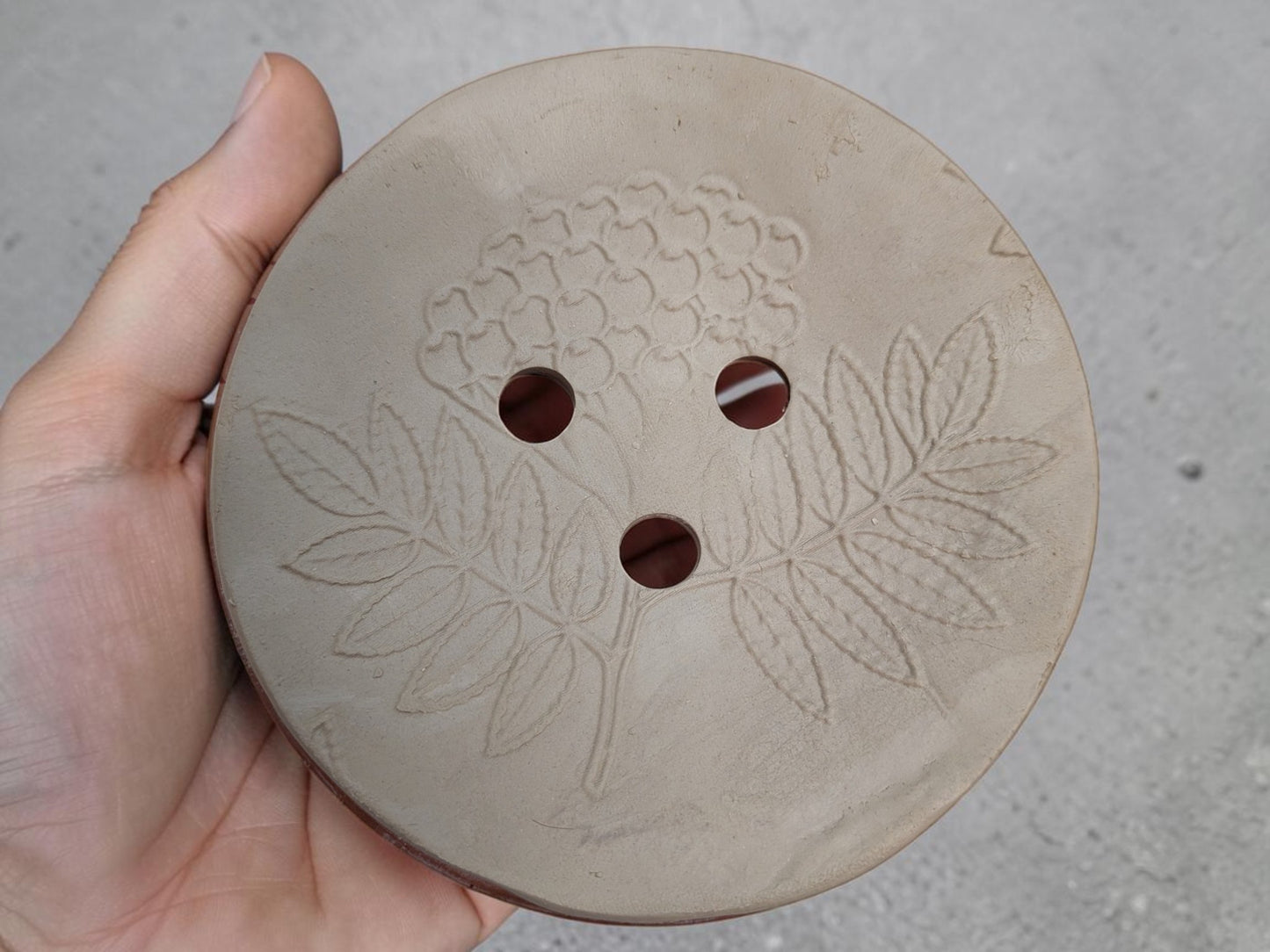 Rowan Berry Pattern roller for clay and fimo