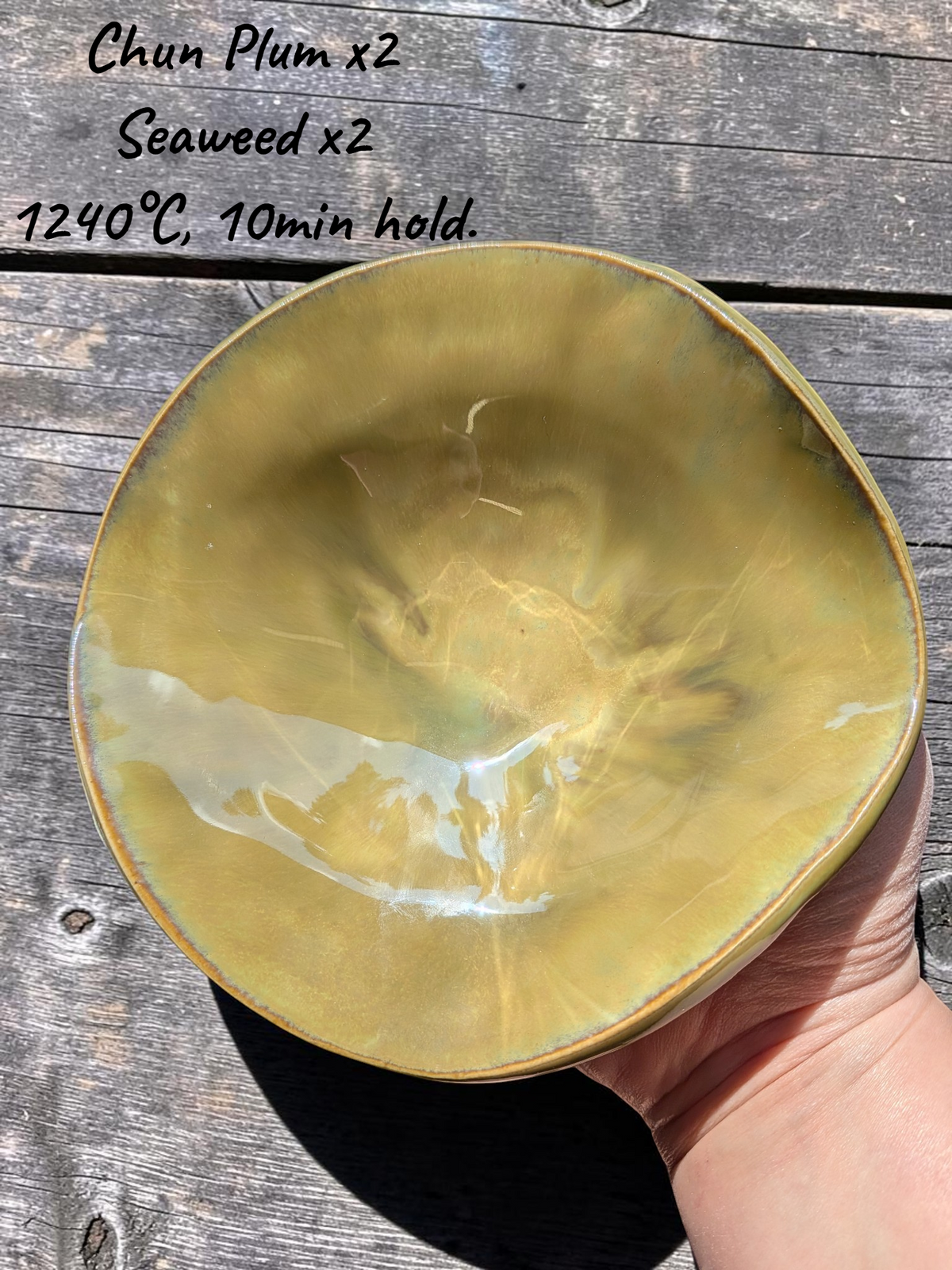 Chun Plum + Seaweed Layering Duo – Stoneware Glaze Bundle, 2×472ml