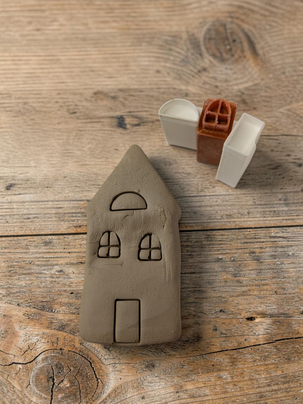 House Shape Clay Cutter Set – 5 Sizes | 3D Printed PLA