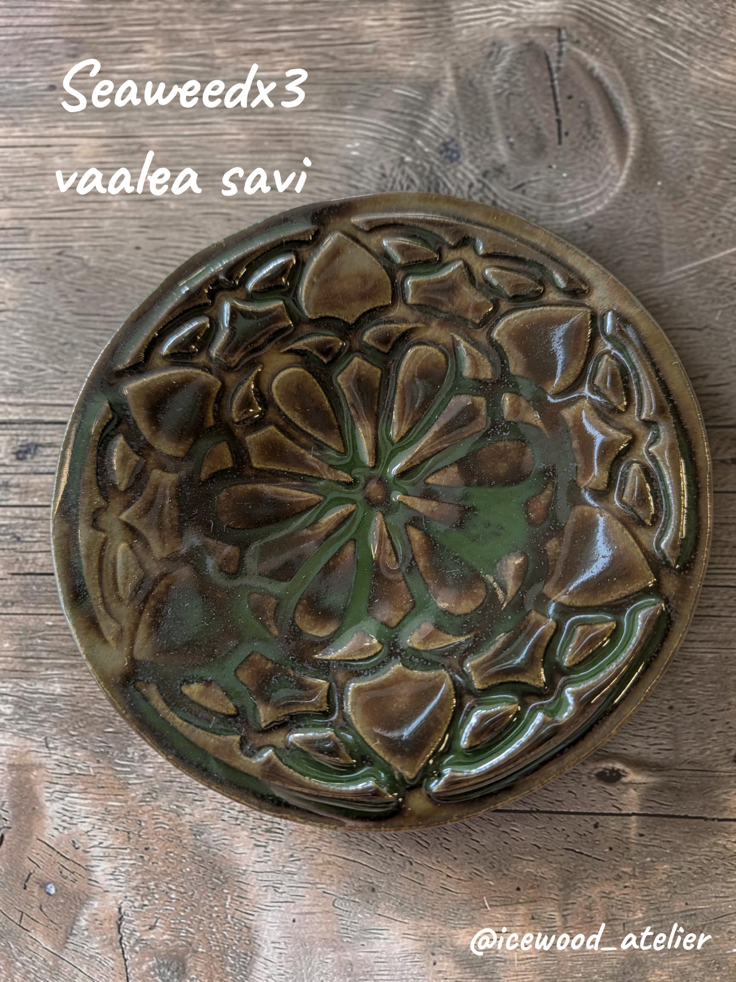 Chun Plum + Seaweed Layering Duo – Stoneware Glaze Bundle, 2×472ml