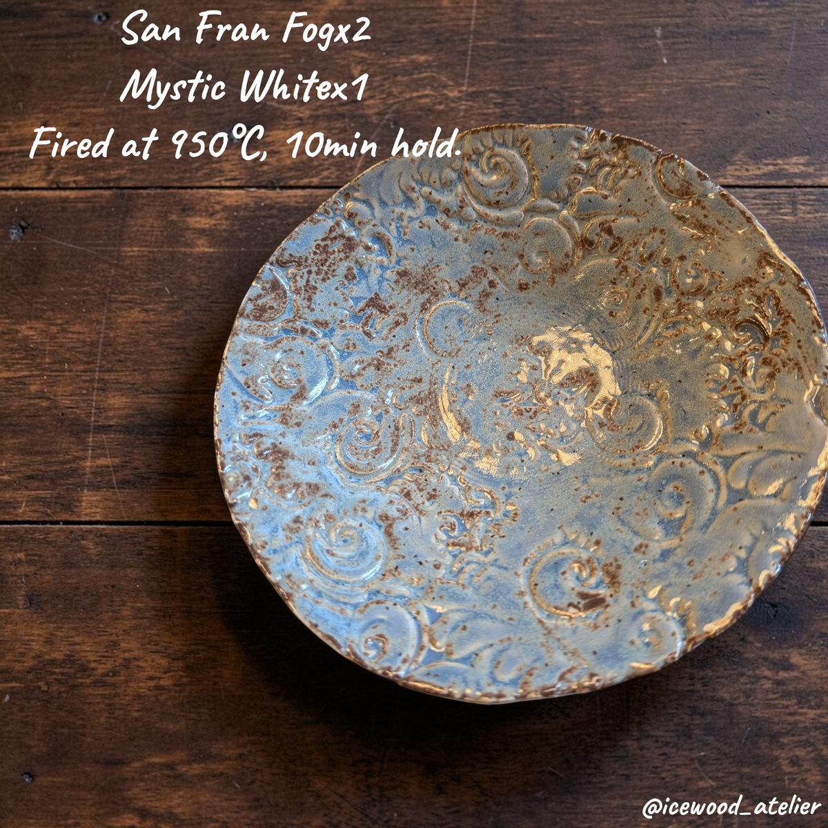 *Low-fire* Terra Bella San Fran Fog (555) – glaze (118 ml)