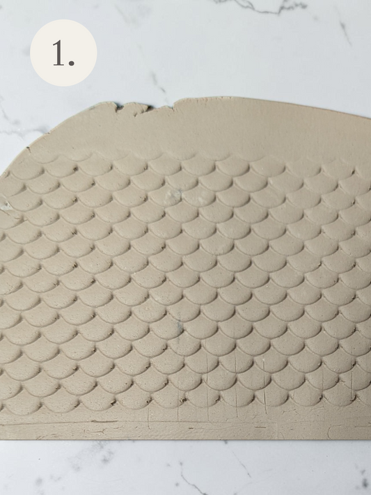 Roof Tile and Brick Texture Rollers for Clay – 4 Designs