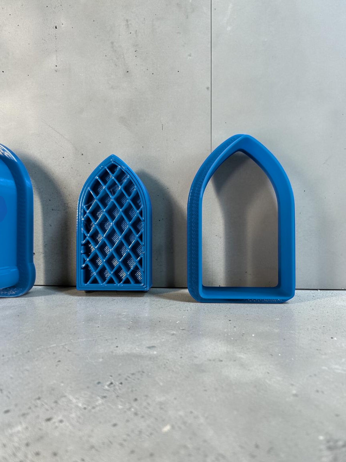 Miniatyrset för slottsbygge – dörrar, fönster och sköldar