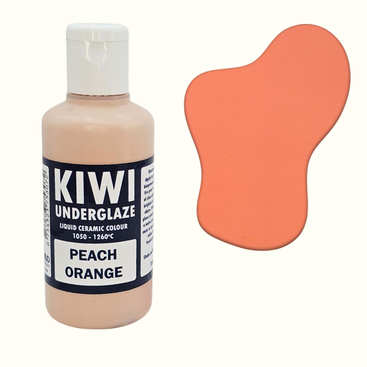 Peach Orange Underglaze