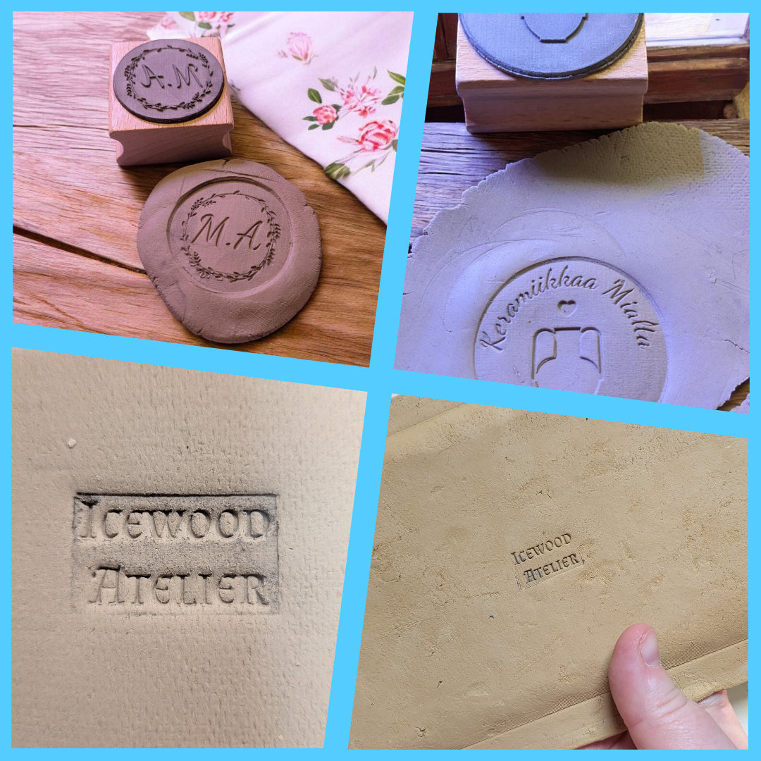 Custom Rubber Stamp with your own logo or image
