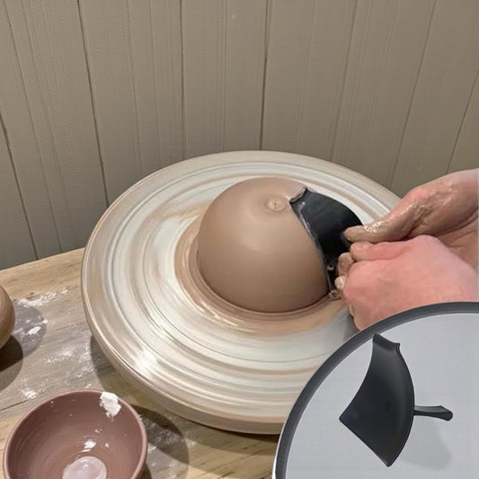 Keskitystyökalu dreijaukseen — ABS-muotoiluväline savitöille