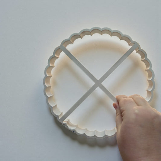 Pyöreä Piparkakkureunainen Leikkuri - eri kokoja