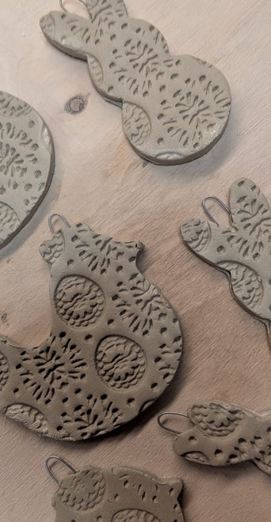 Easter Egg Pattern Roller — effortless spring textures for your clay work