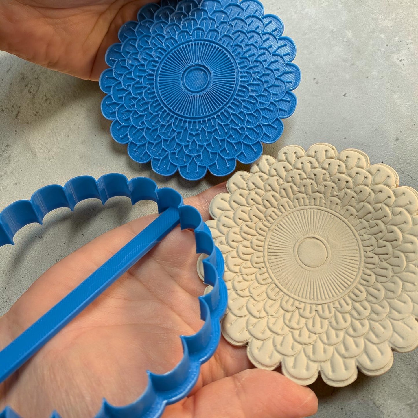 Mandala Clay Stamp Cutter