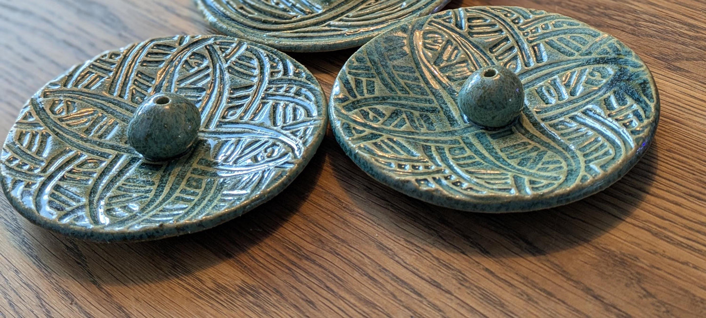 Celtic Knot Pattern Stamp for Pottery | Clay Texture Tool | Handmade Ceramic Decor Tool