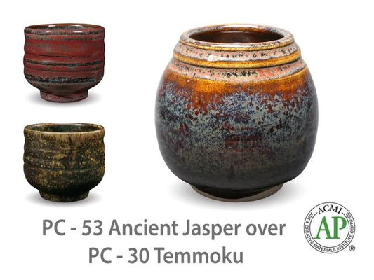 Ancient Jasper + Temmoku -kerrostusduo – kivitavaralasite, 2×472ml