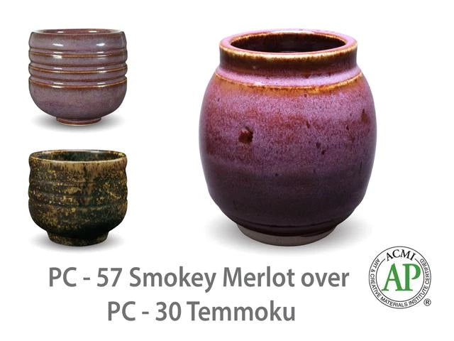 Smokey Merlot + Temmoku -kerrostusduo – kivitavaralasite, 2×472ml