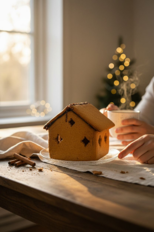 Gingerbread house set - NonOil