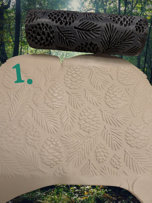 Forest Roller Series – a collection of texture rollers for ceramics