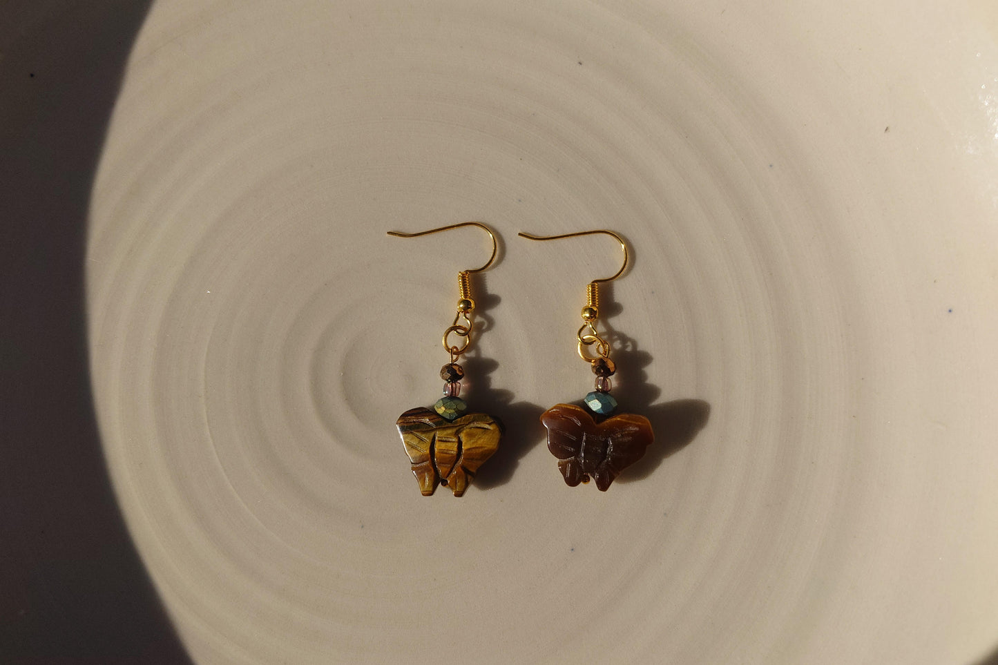 Crystal Butterfly Earrings