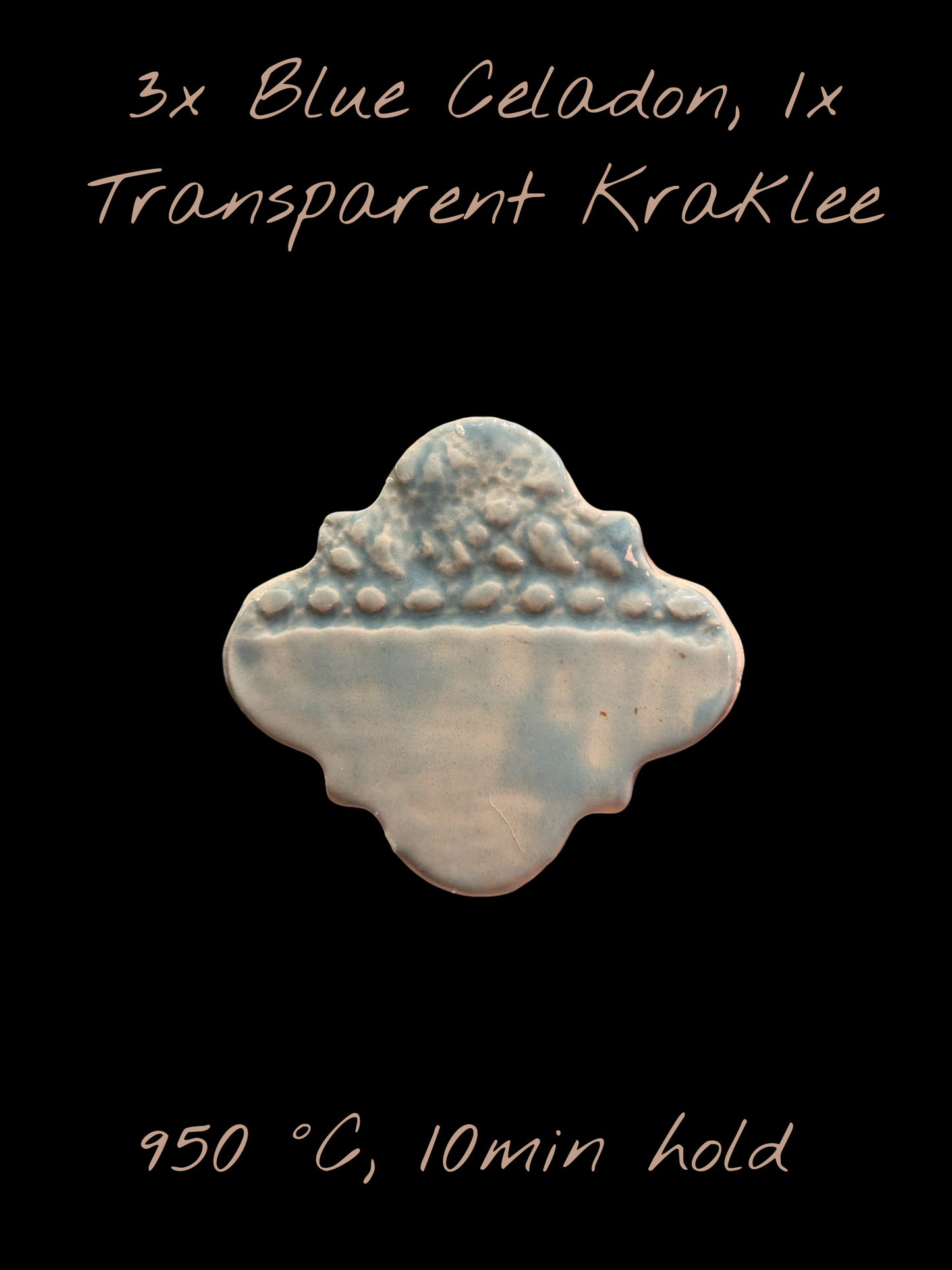 *Wide-range* Bellissimo Blue Celadon Glaze