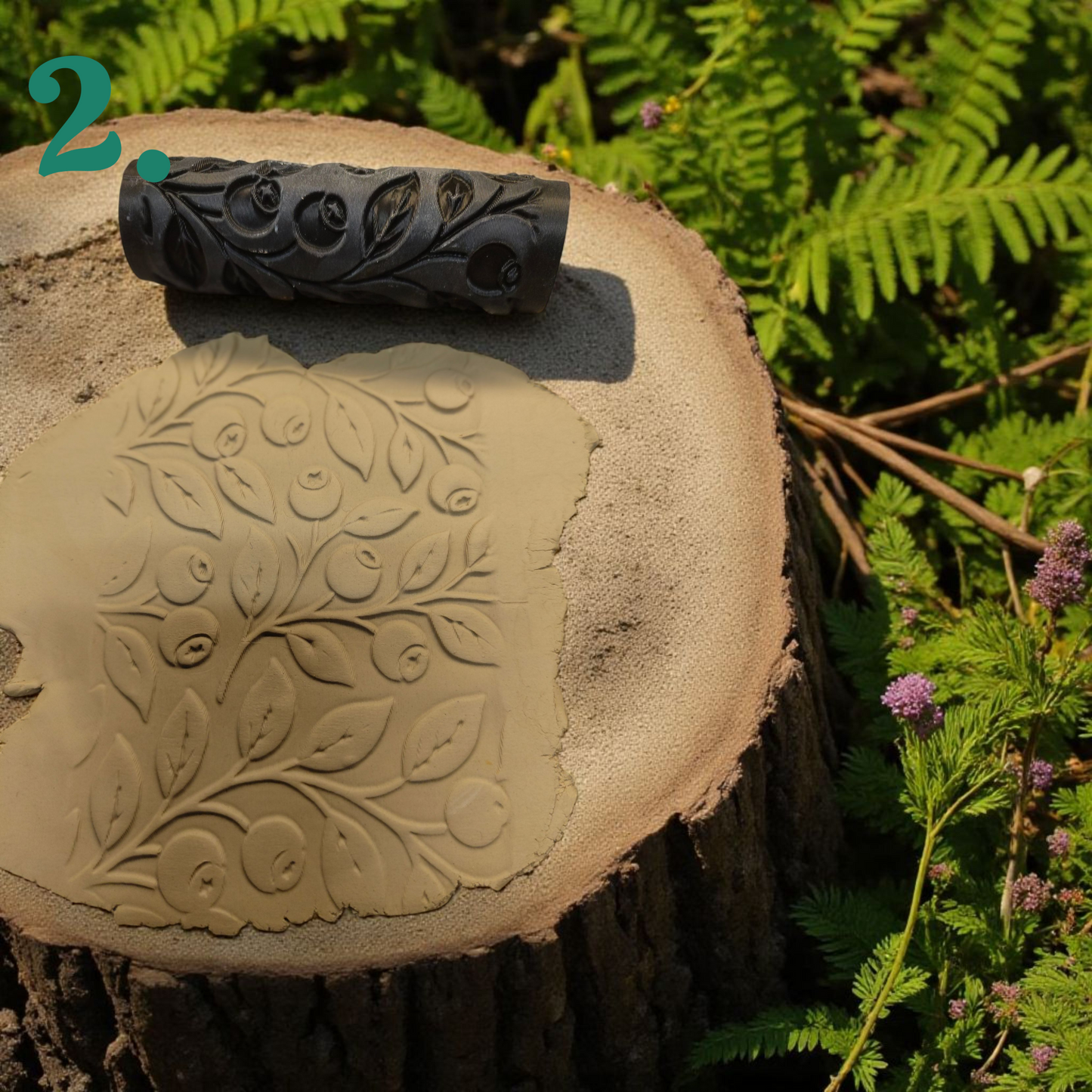 Berries - clay rollers